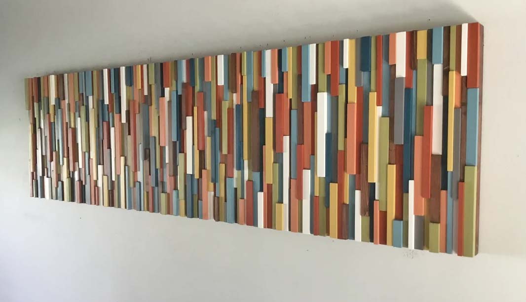 wall art-wood adeline