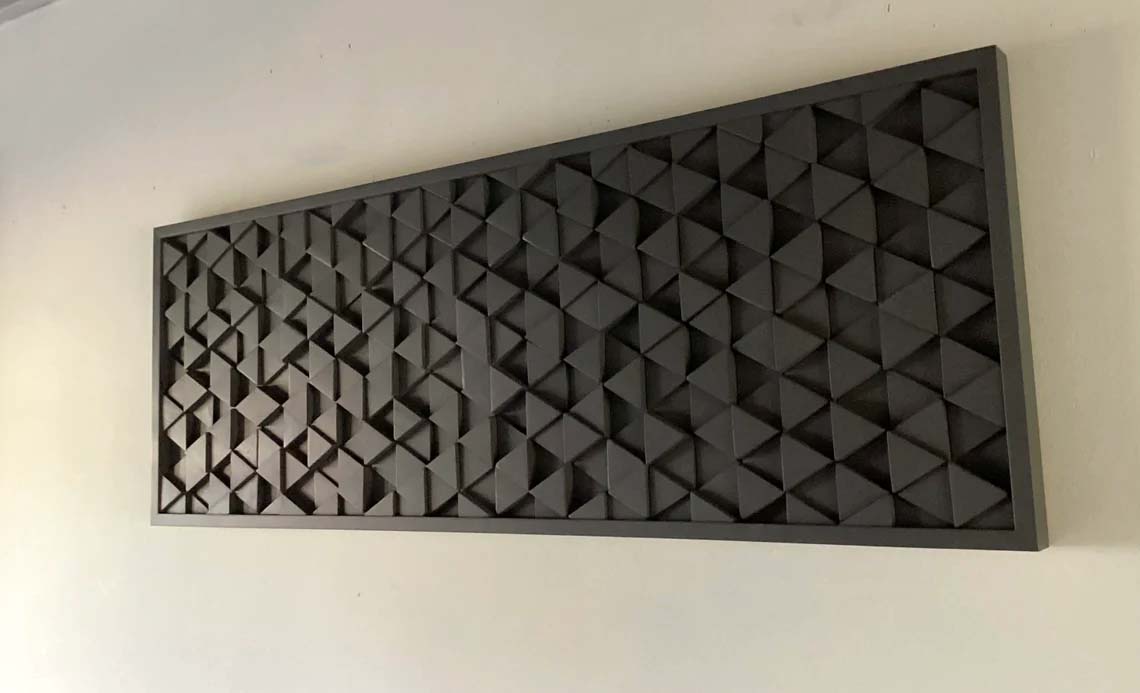 wall art-wood dusk